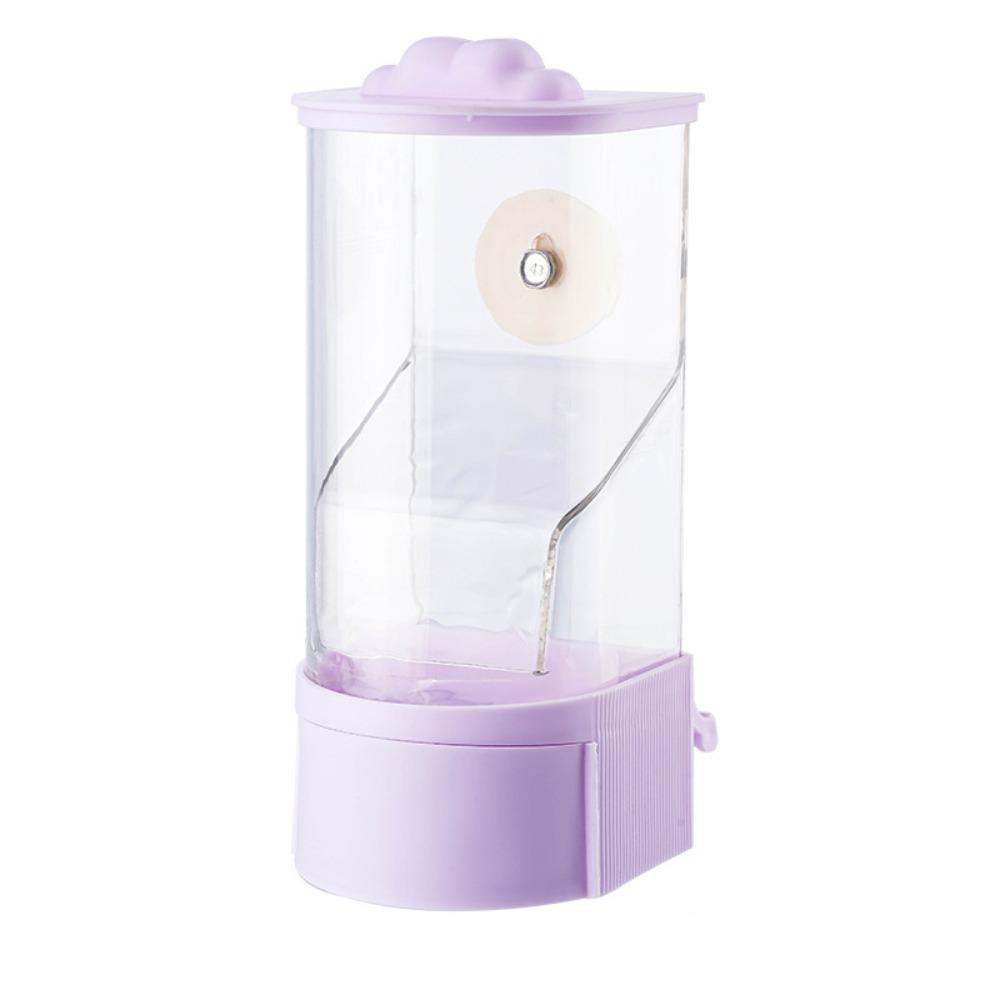 

Автоматическое отделение рисовой шелухи от корма для птиц, пищевой контейнер большой вместимости, диспенсер для корма для птиц, сад фиолетовый