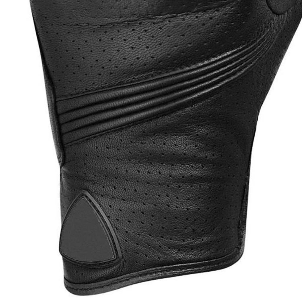 Full Leather Gloves Anti Slip Cold Weather Riding Gloves for Motorcycle Driving Black L