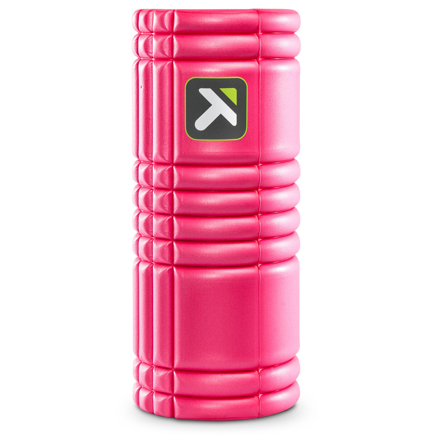 TRIGGERPOINT Grid Foam Roller, Ролик для растяжки, Материал EVA, Сверхпрочный, Подходит для спорта и работы за столом, Розовый
