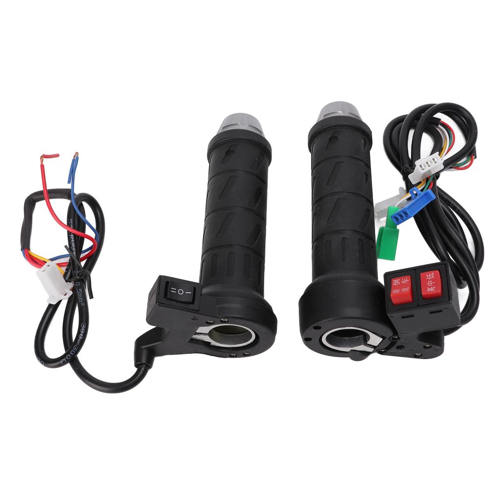 1 Pair Electric Heated Handlebar Universal Five Speed Adjustable Temperature 22mm Motorcycle Grips for ATV