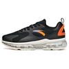 Cushioning, Slip Resistant, Abrasion Resistant, Breathable Low Top Running Shoes Men's Black Orange Sneakers 912125503-3
