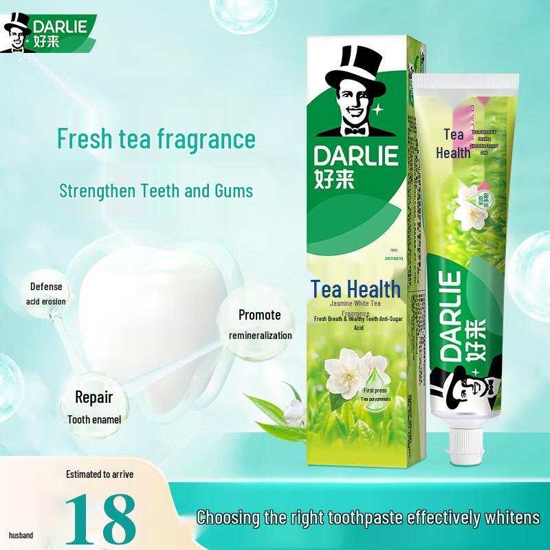 

Darlie Tea Care Jasmine White Tea Toothpaste 190g