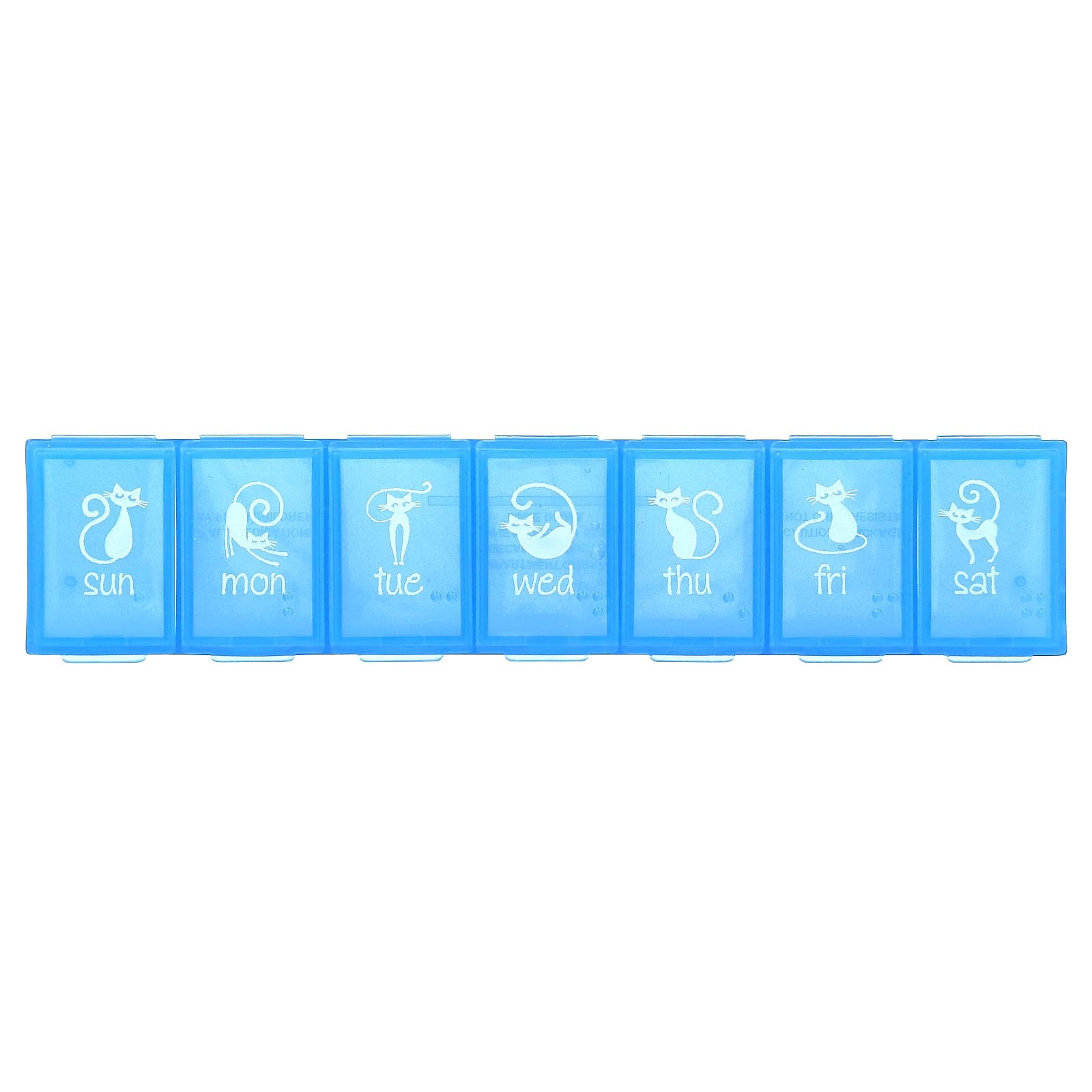 

Pet Weekly Pill Planner, Cat, Large, 1 Count