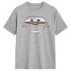 Cars Halloween Lightning McQueen Big Face T Shirt Man Y2K Pure Cotton T-Shirts Summer O-Neck Tee Shirt Oversized Clothes