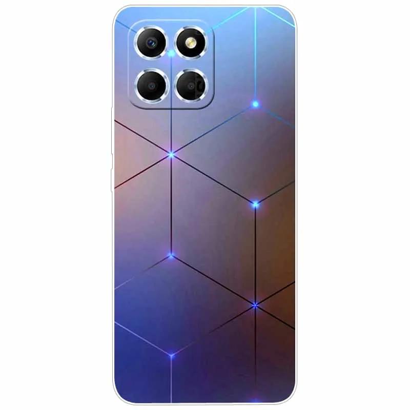 Soft Case For Honor X6 2022 Covers Para Silicon Print Marble TPU Clear Phone Coque for Huawei Honor X6 4G Transparent Bumper X 6