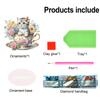Acrylic Special Shape Swan Diamond Painting Tabletop Ornaments Kit Rhinestones Desktop Ornaments Diamond Painting Desktop Decors