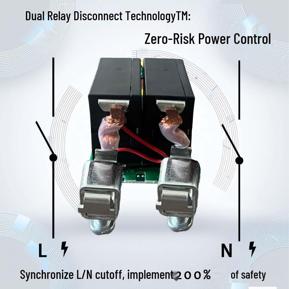 WiFi Smart Circuit Breaker with Automatic Reclosing and Over/Undervoltage Protection