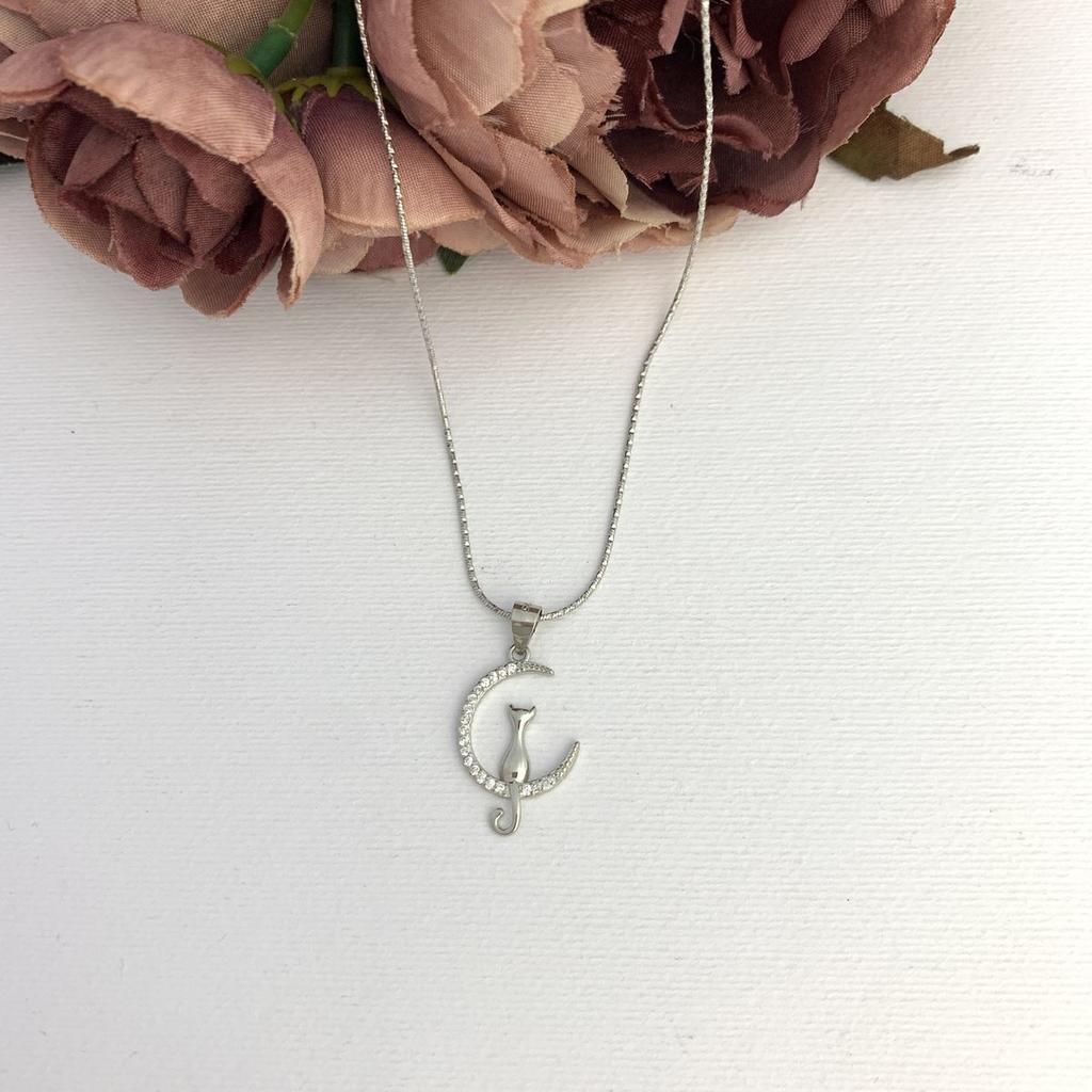 Silver Pendant with Cubic Zirkonia (2080480) 0.98 Gr. 925 Samples