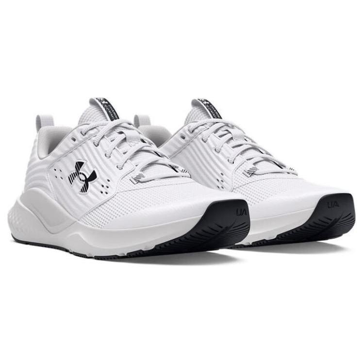 Under Armour Charged Commit 4 'White Distant Grey' Women's 3026728-100