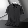 Polo da lavoro casual estiva da uomo a maniche corte T-shirt tattica a 3 bottoni T-shirt da allenamento Asciugatura rapida Polo da golf atletica con colletto traspirante