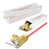 DN15/DN20-150 PSI Brass Temperature Pressure Relief Valve For RV Water Heaters TP Valve Temperature And Pressure Relief Valve