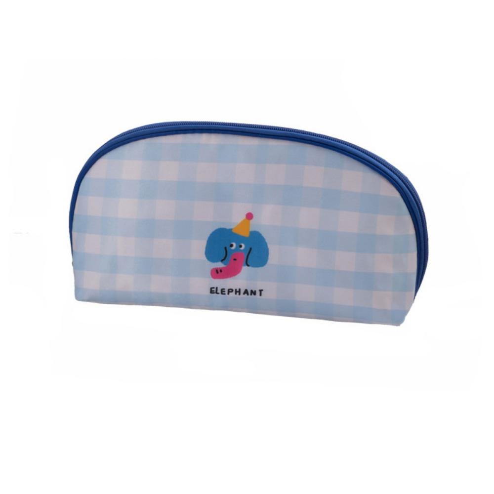 Oxford Cloth Underwear Storage Bag Zipper Waterproof Bra Underwear Organizer Large Capacity Cartoon Bra Storage Bag Men синий
