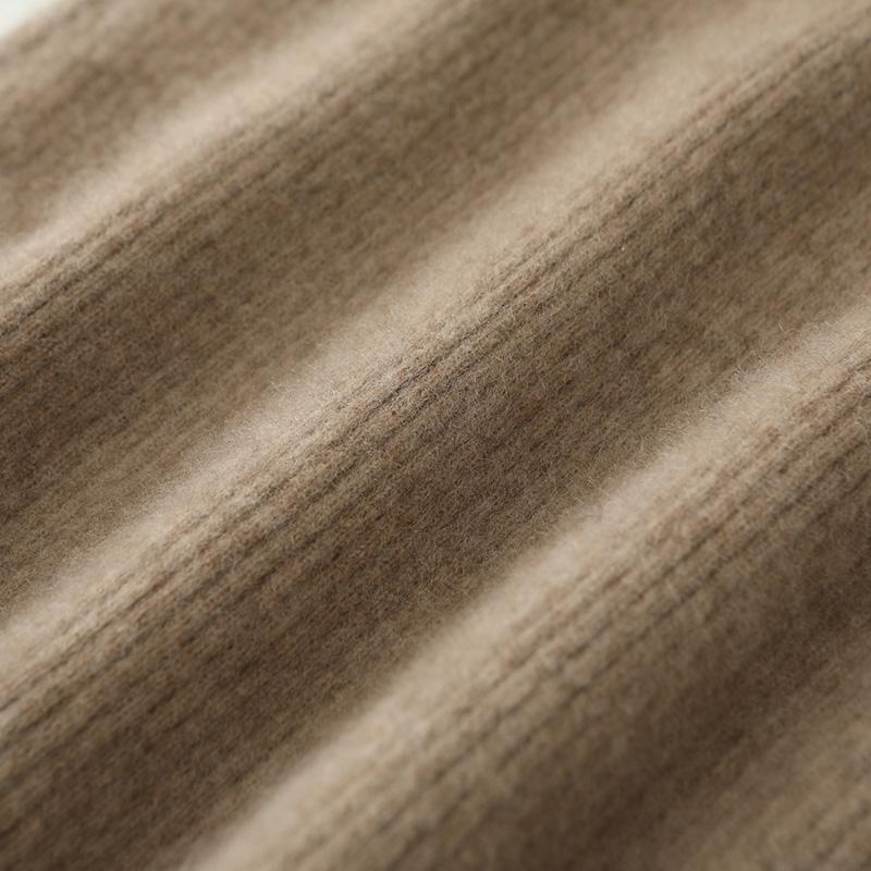 Women's Cashmere Dress Qinghe Cashmere 30% Cashmere 70% Wool Autumn and Winter Cashmere Skirt Soft and Warm