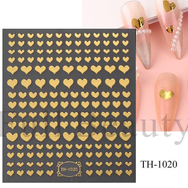 Nail Art Sticker Diablo Series European And American Halloween Laser Spider Scorpion Thin Fortitude Back Glue Nail Sticker