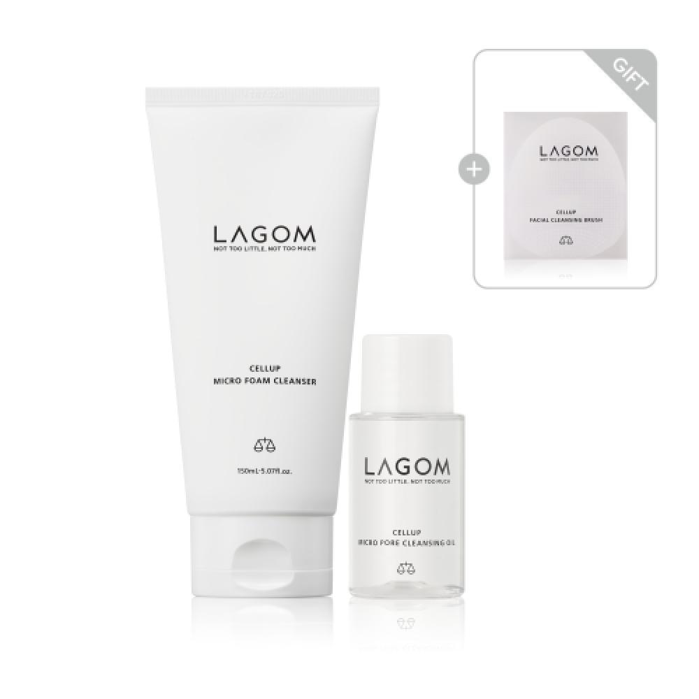 

Lagom Microfoam 150ml + Cleansing Oil 23ml + Cleansing Brush FREE