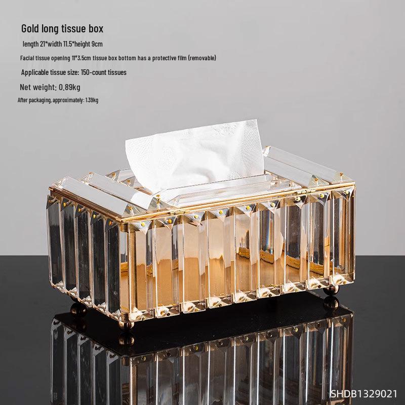 European Luxury Tissue Box: Modern Design for Dining Tables, Coffee Tables, and Hotel Decor