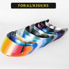 Helmvisier für Agv K1 K3Sv K5 Motorradhelm Brille Motorradhelm Verfärbendes Glas Nachtsicht Visier Glas Schild