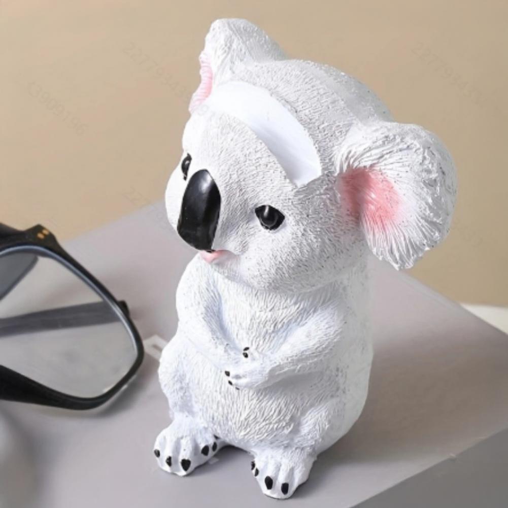 Koala Eyeglass Holder Desktop Glasses Organizer Resin Koala Glasses Holder Display Stand for Sunglasses Eyewear Cute Figurine