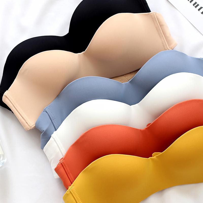 Cheap Push Up Bras Strapless Bra for Women Sexy Lingerie Seamless