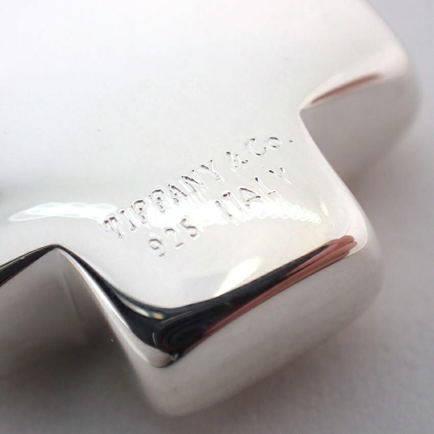 [Used] TIFFANY 925 Roman Cross Pendant/Necklace/j63-2