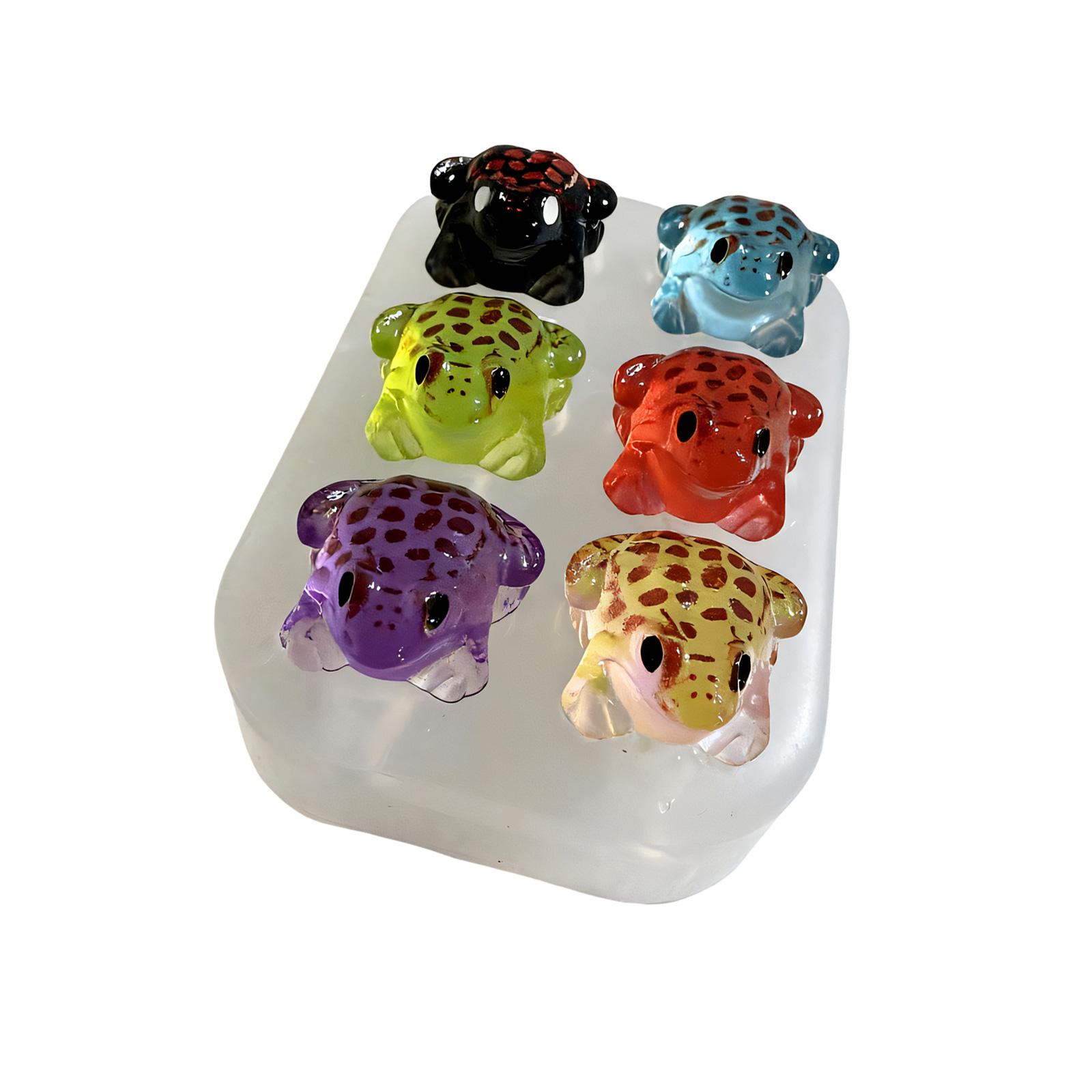 

6 Cavity Easter Toads Silicone Mold Handmade Crafting Molds for Baking Crafting Making Food Grade Reusable Detail Design 1