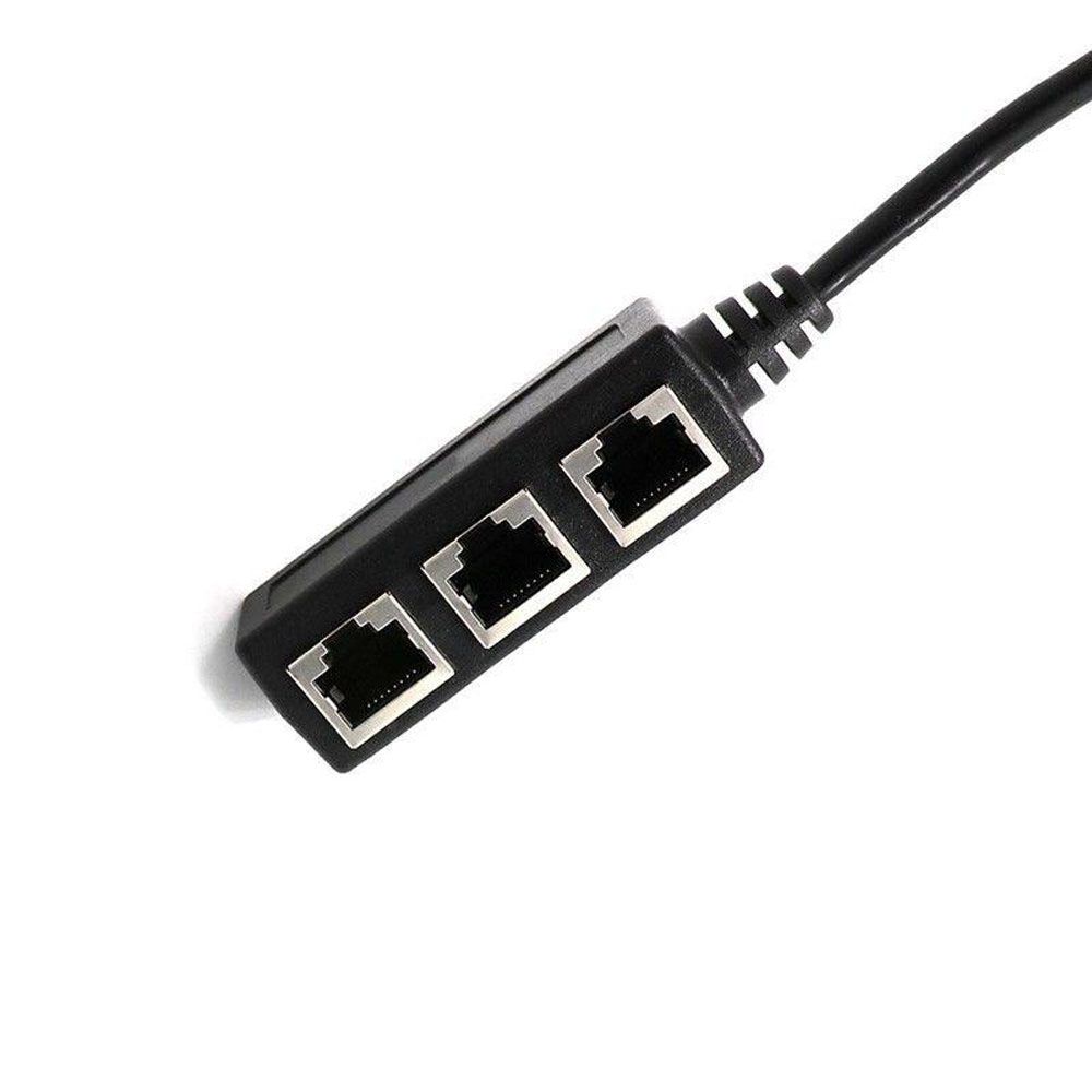 Digital Cables LAN Ethernet Extender Adapter Cable RJ45 Connector Network Connector RJ45 Splitter