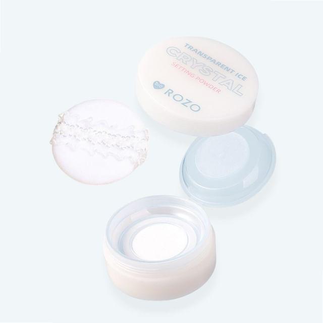 ROZO - Ice Crystal Setting Loose Powder - 2 Colors K006# Clear White - 8g