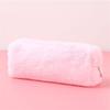 Plush Pencil Case For Girls Kawaii Gradient Color Stationery Storage Bag Zipper Pencil Bag School Office Pouch Purse Storage