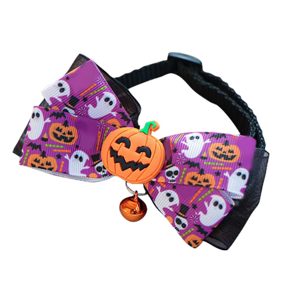 Pet Collar Bow English Collar Cat Strap, Cat Head Safety Socket Cat Dog Collar With Bow And Bell For Dogs, Cats And Rabbits