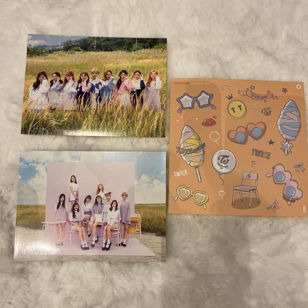 [USED] TWICE Album TWICEcoaster:LANE1 with Trading Card