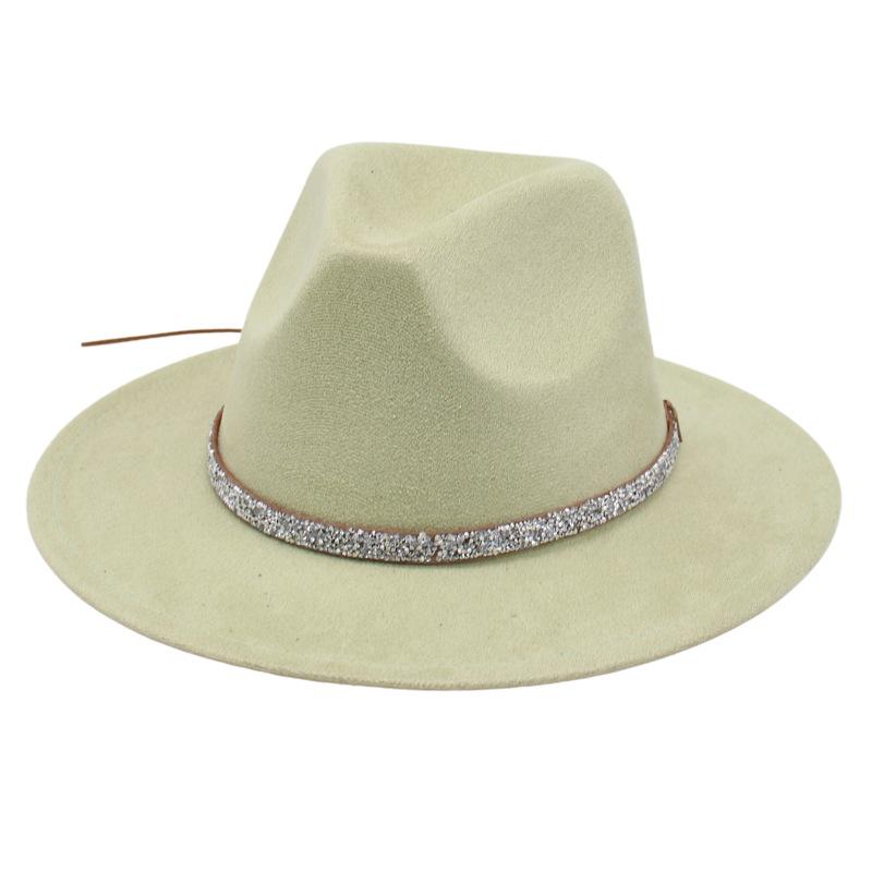 Stereoscopic Stage Performance Props Hat Cowboy Hat Felt Hat Retro Outdoor Jazz Hat