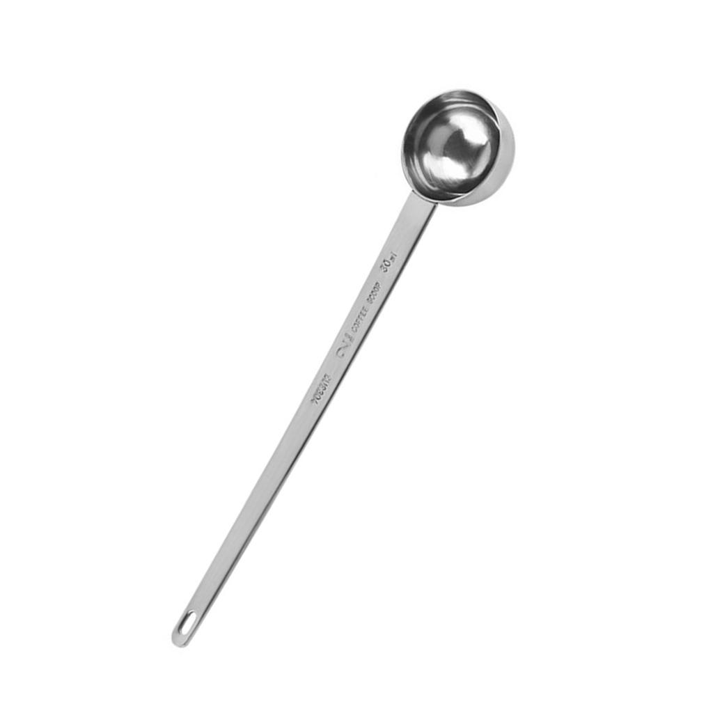 304Stainless Steel Coffee Spoon with Long Handle Teaspoon Metal Stirring Spoon Perfect for Home and Professional Use