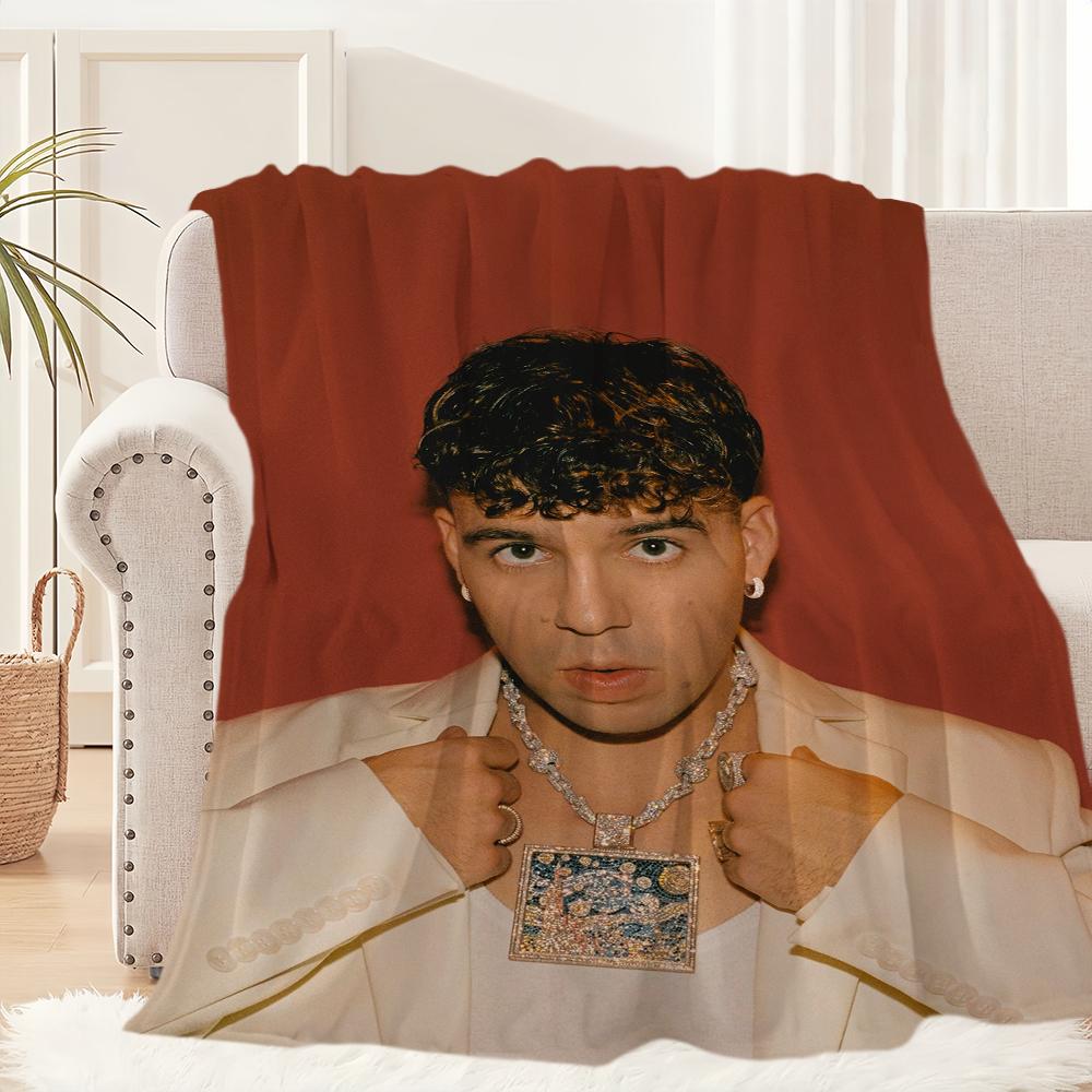 Hip Hop Singer Q-Quevedo Blanket Blanket for Couch Sofa Travel Home Hiking Picni Bed Beding Flannel Blanket birthday gift