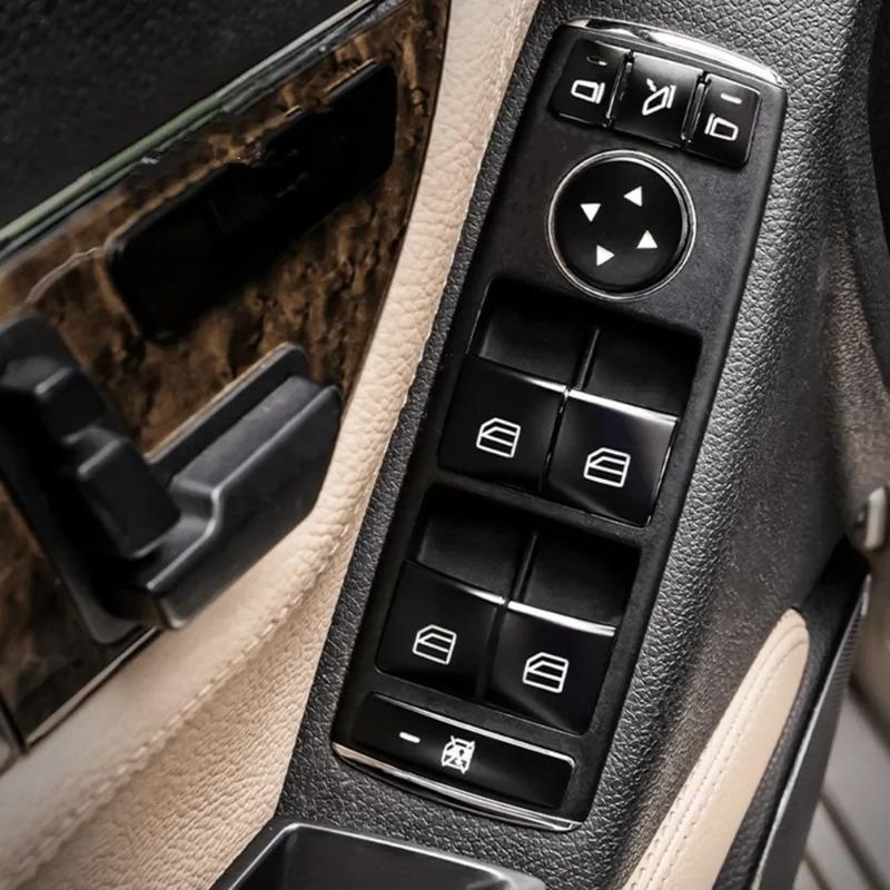 Hot Interior Mouldings Car Window Glass Lifting Button/Door Memory Unlocking Switch Fit For Mercedes Benz A B C(W204) E(W212) GL