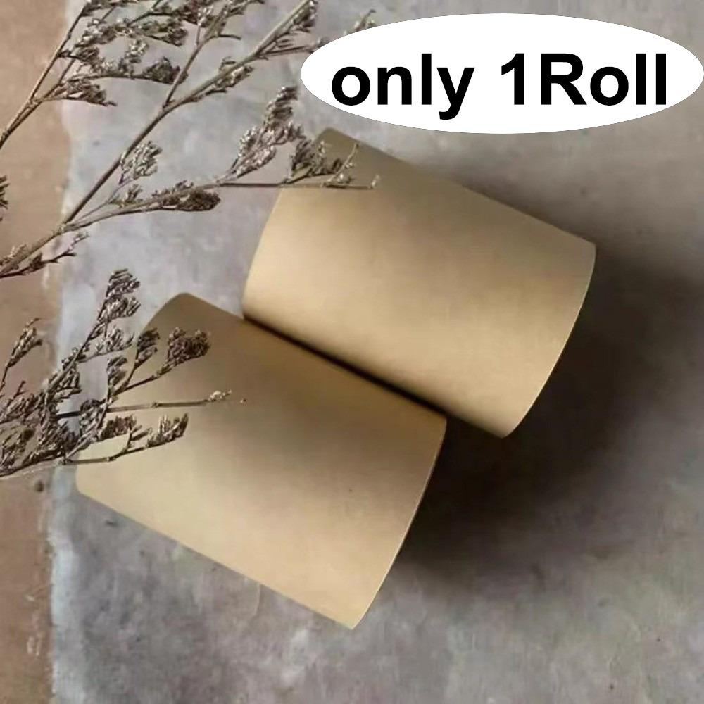 Refillable Kraft Paper Roll Kraft Notebook Set DIY Crafts Hanging Writing Pad  for Notes