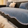 New Sofa Cover Cloth Thickened Anti Slip Sofa Cushion Cover For Autumn And Winter Warmth Light Luxury And High-End Feeling