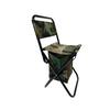 Compact Foldable Backpack Chair with Camouflage Design and 600D Oxford Cloth for Added Comfort
