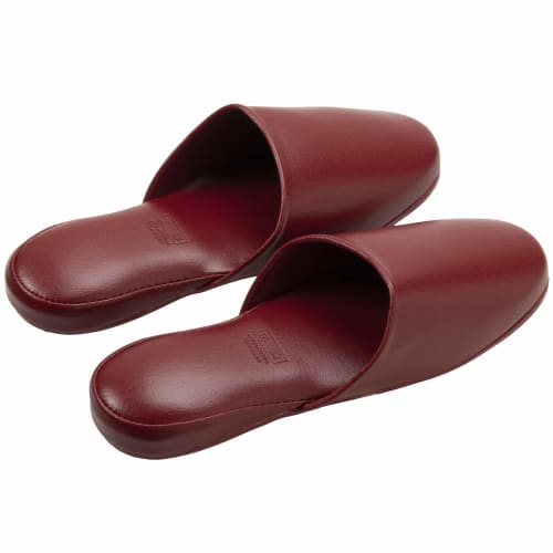 Comfortable Nippon Slippers, Red, Size 26cm, 348555, Perfect for Indoor Use or As Room Shoes.