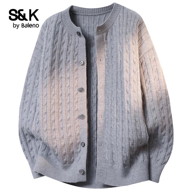 Baleno S&K Series Men's Solid Casual Cardigan Sweater