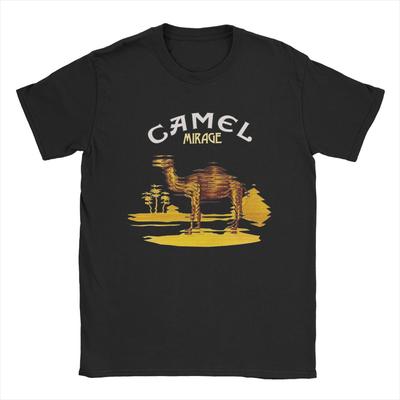 Men's T-Shirt Camels Band Fashion 100% Cotton Tees Short Sleeve T Shirts Crew Neck Clothing Party