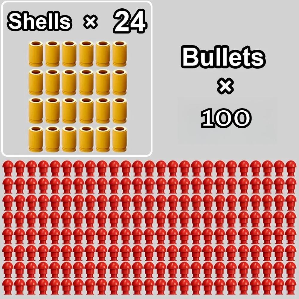Shell Ejecting Toy Gun Bullets Refill Reusable Ammo Clip Loader For M1911 Glock Sig17 Desert Eagle Airsoft Pistol Shooting Game