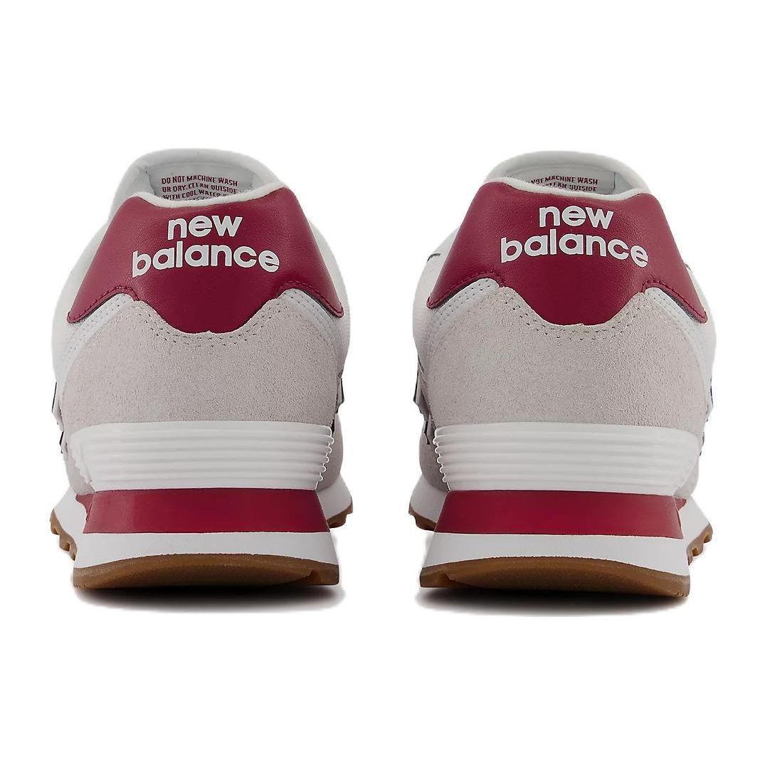 Бело-красные кроссовки унисекс New Balance 574v2 ML574TE2 40 — фото 5