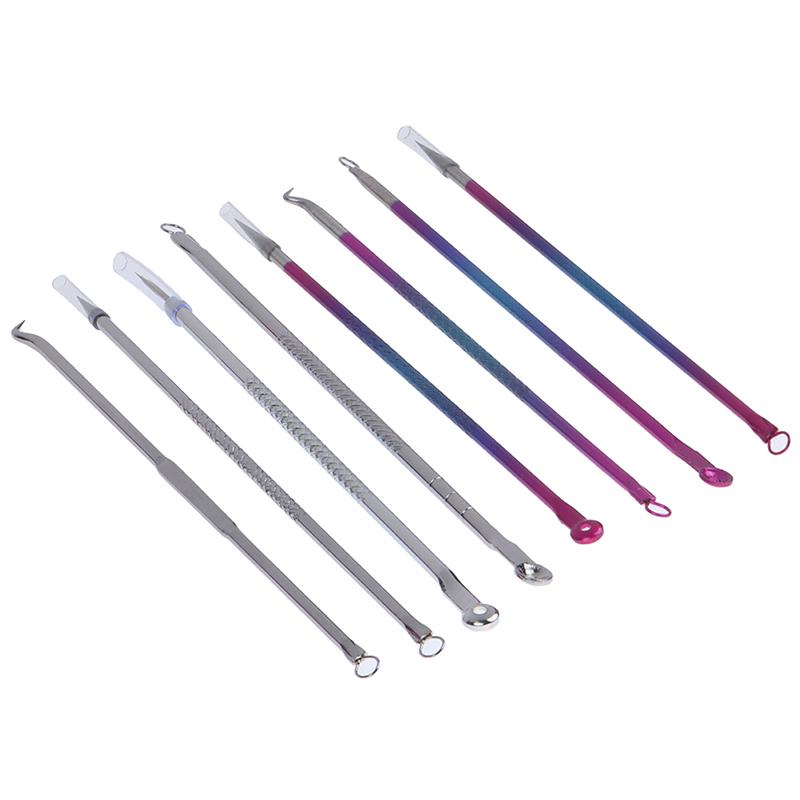 4Pcs Stainless Steel Blackhead Comedone Kit Acne Extractor Blackhead Remover