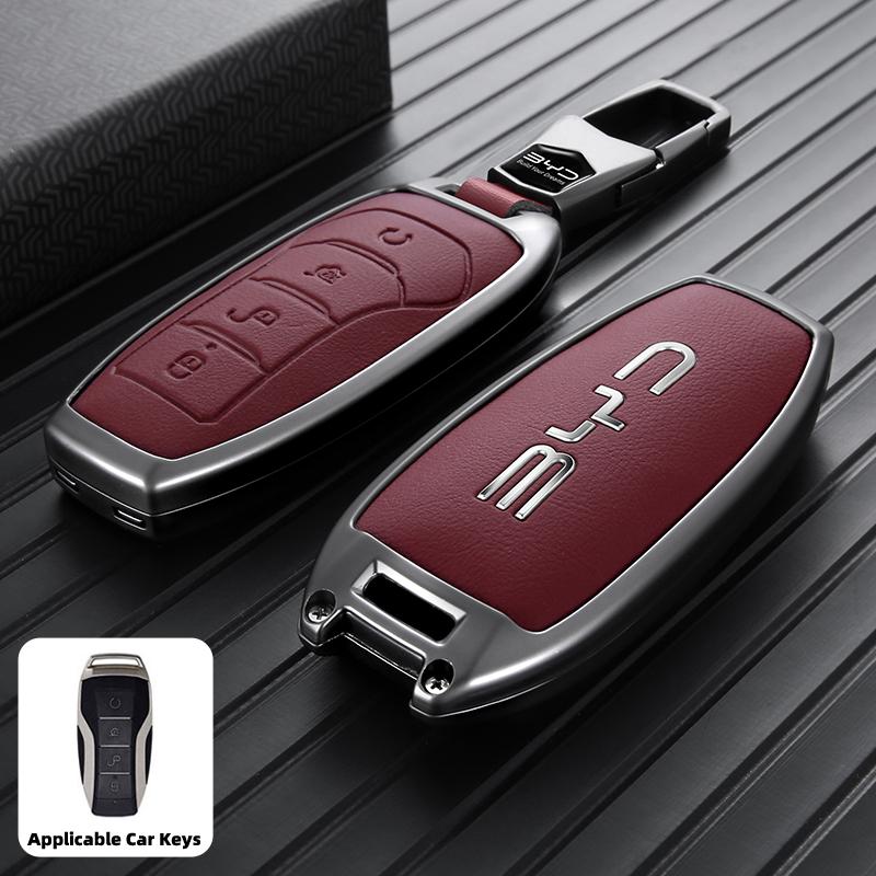 Car Key Case For Byd Qin Plus Ev Car Key Case Song Pro Dmi Tang Seal Dolphin Han Ev And Yuan Plus Car Accessories Interior Shell