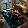 Naruto Anime Rug Carpet Large Area Rug Non Slip Washable Floor Mat Gamer Room Bedroom Home Decor -QJY