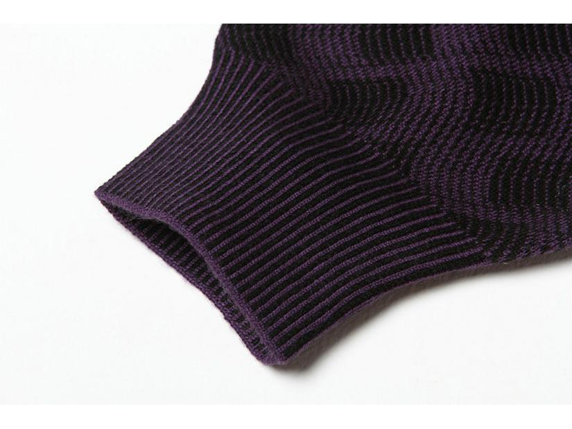 Brand Men's Autumn Round Neck Plaid Wool Sweater - Soft, Comfortable, Fashionable Pullover