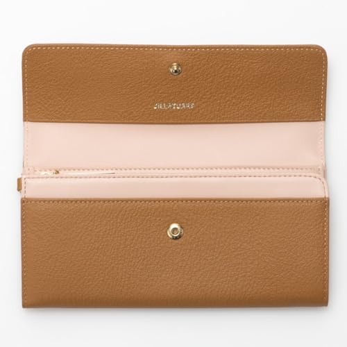 Jill Stuart Misty Long Wallet, Women's, Ribbon Motif, Feminine, JSLW4CT1, Camel