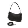 Daks Black Cowhide Shoulder Bag With Logo Decoration Dcba6f372bk