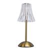 Cordless Table Lamp 3 Colors LED Lamp Stepless Dimming 2000mAh Battery Operated Rechargeable Small Lamp for Bedroom