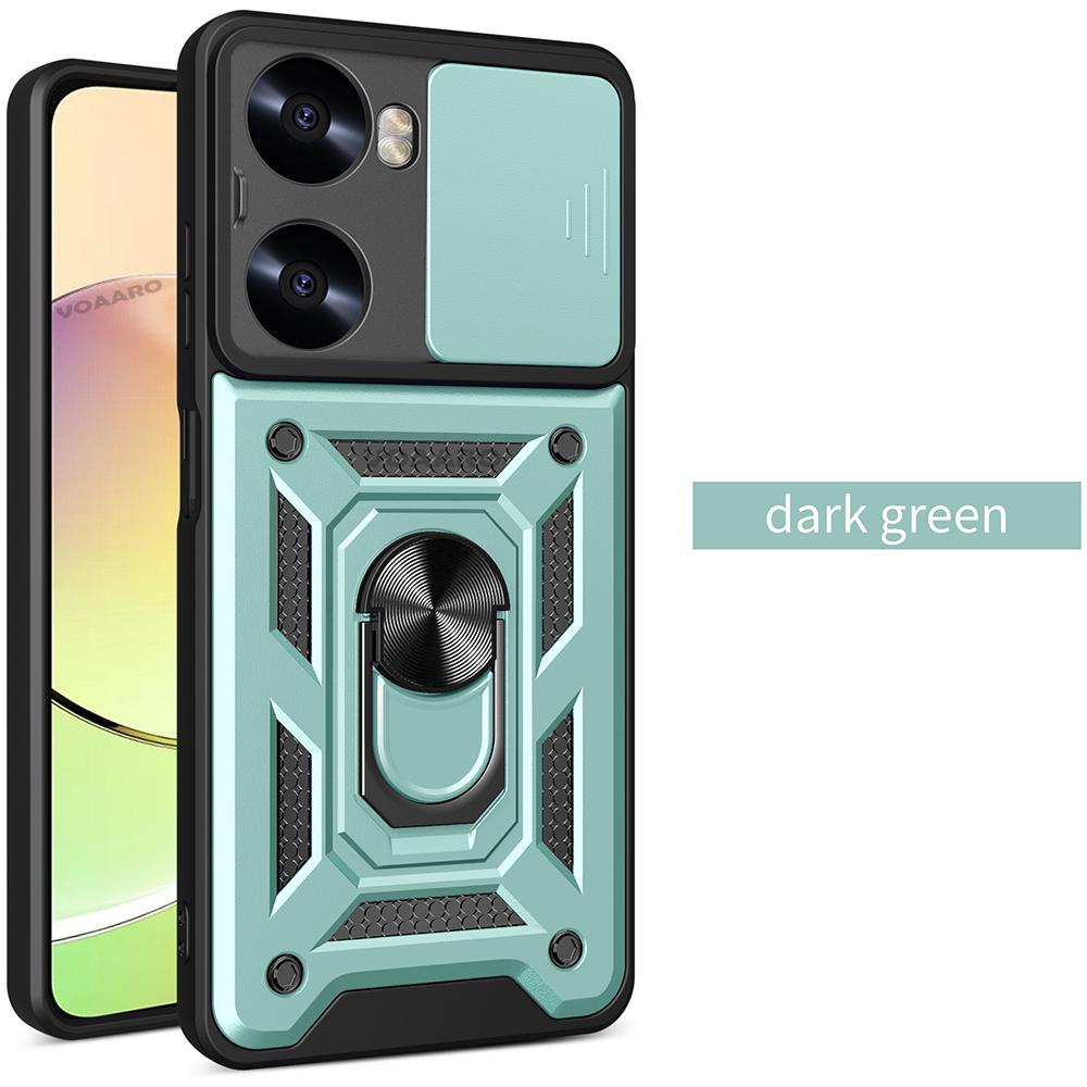 Slide Lens Armor Funda for Huawei Nova 12 SE Case for Huawei Nova 11 9 SE 12S 11i 12i 10 Pro 12 Lite Y72  Ring Stand Case